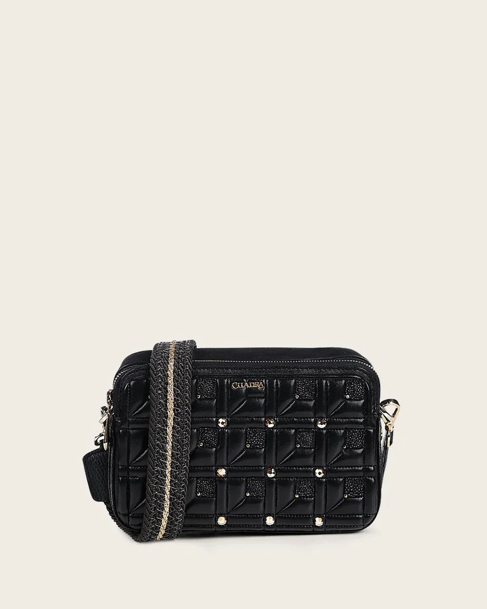 CUADRA BLACK STINGRAY BAG