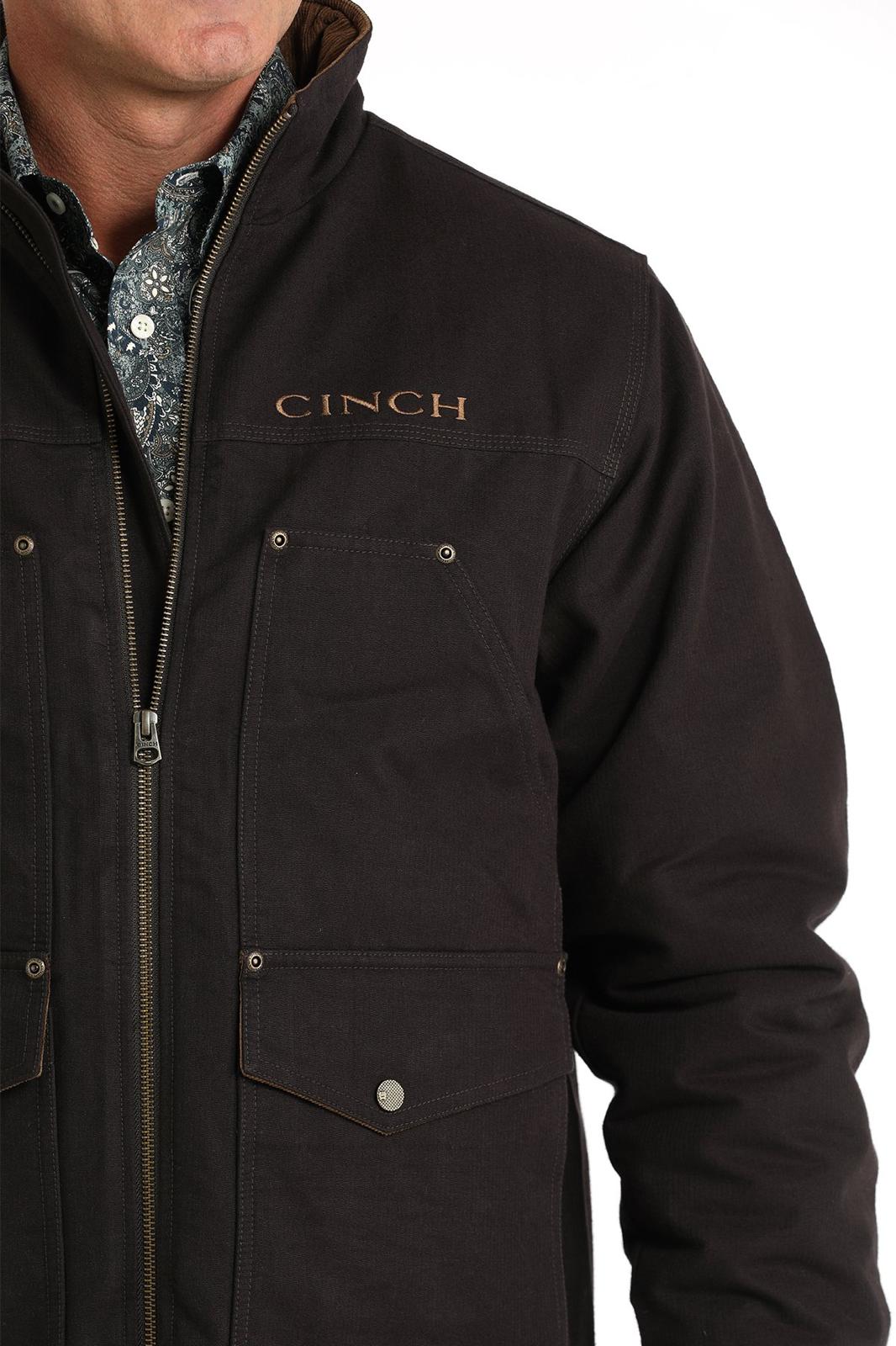 CINCH MENS CONCEALED CARRY JACKET- BROWN 8004