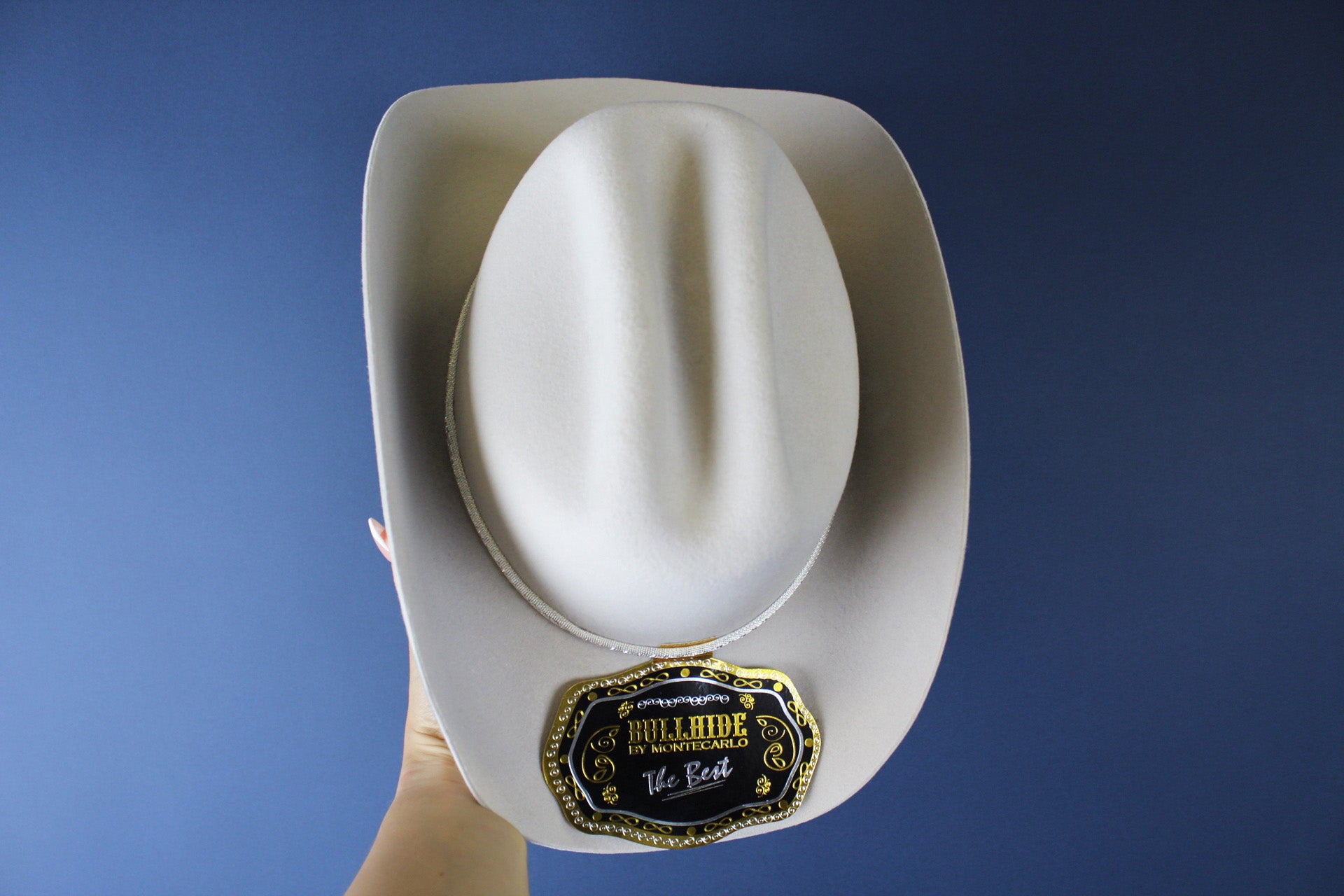 EL VACILON SILVERBELLY/SILVER BULLHIDE FELT