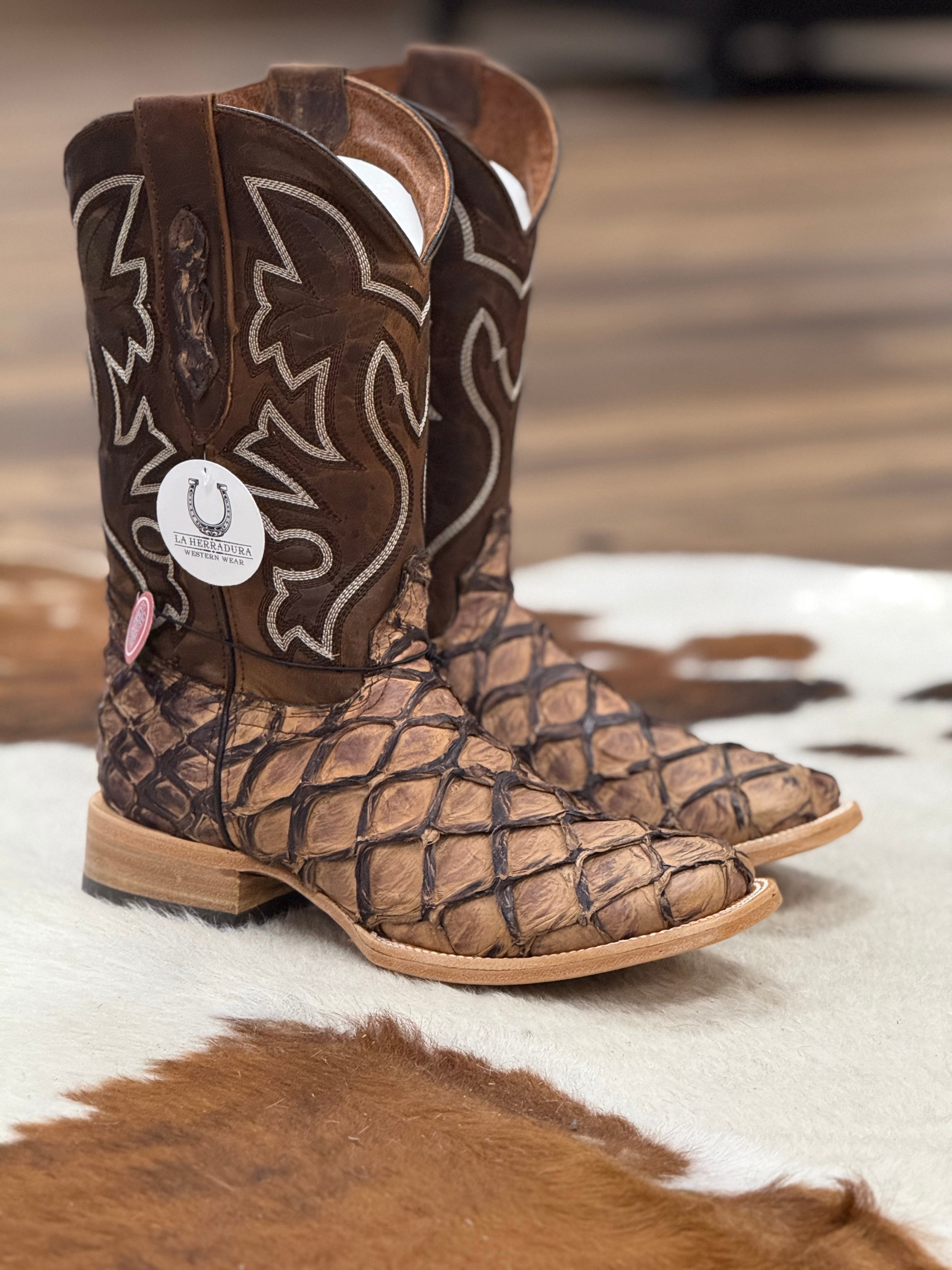 HERRADURA EXOTIC CHARUTO FISH BOOTS