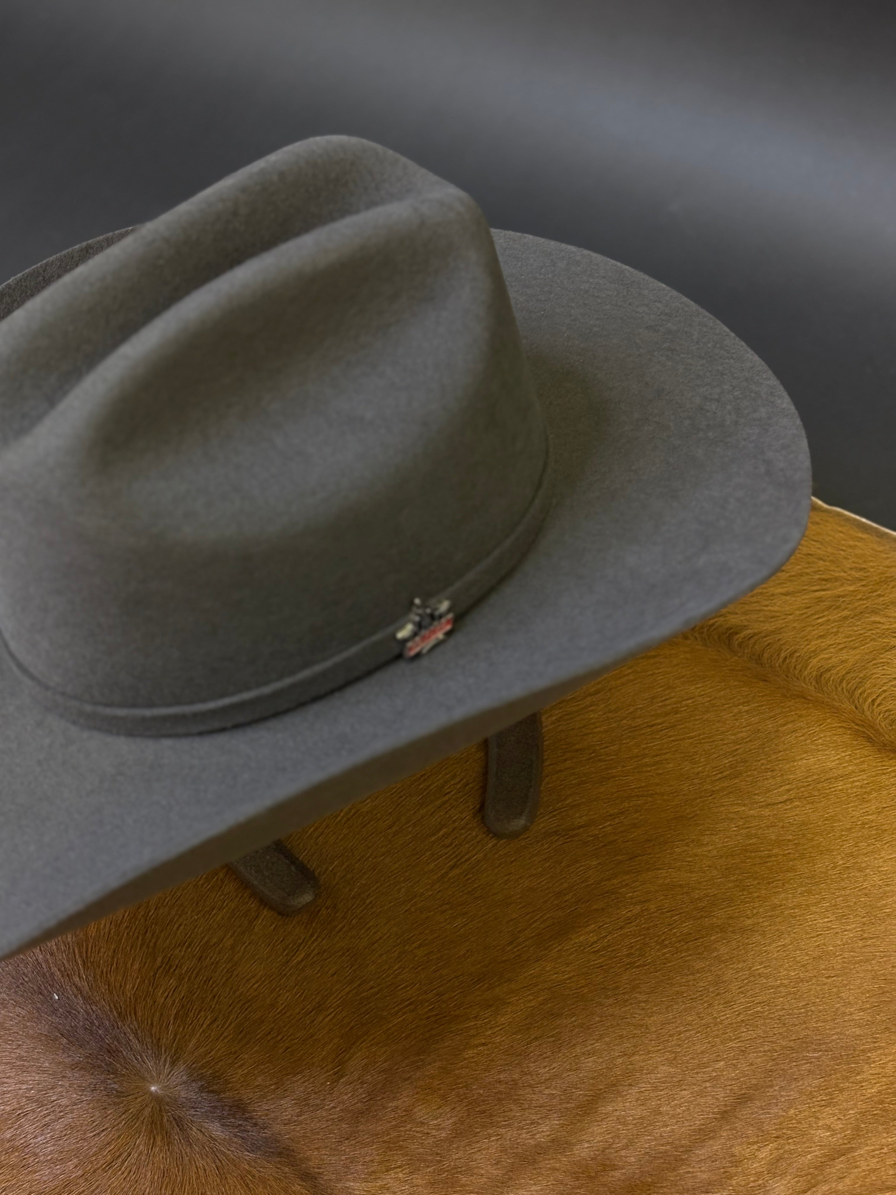 RDR KID CHARCOAL MALBORO FELT HAT
