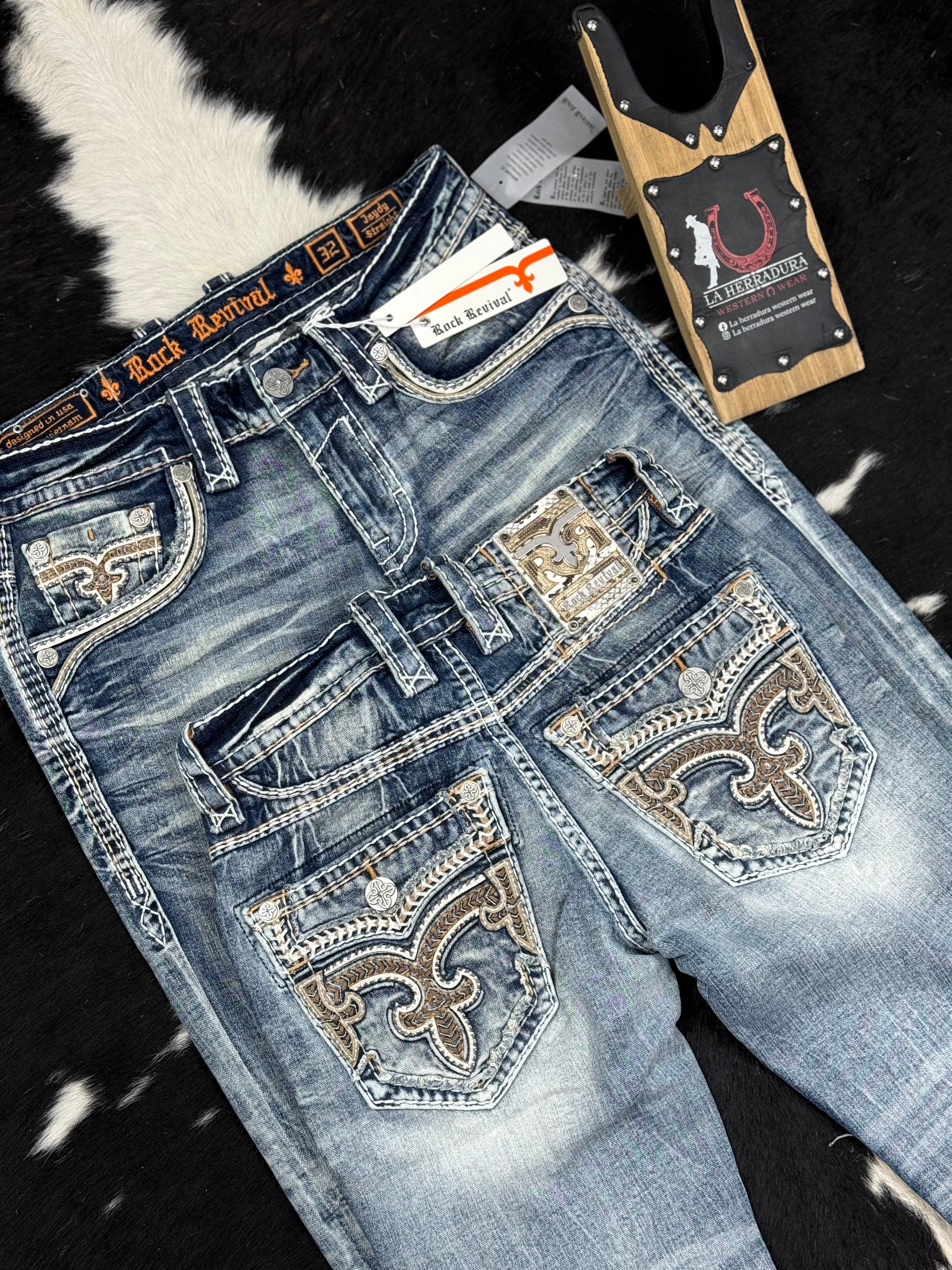 Revival Mens Jeans Jaydy Straight