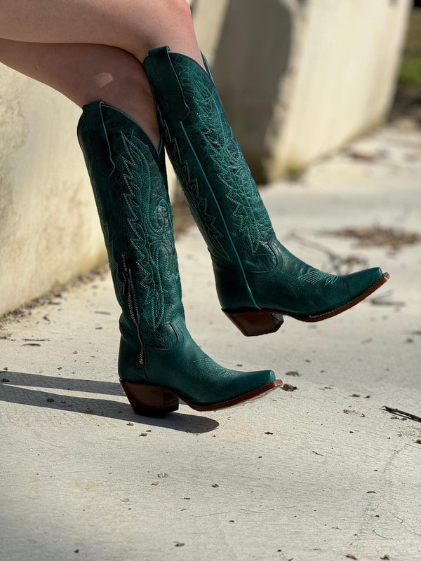 ROCK’EM TALL BOOT VICTORIA TURQUOISE