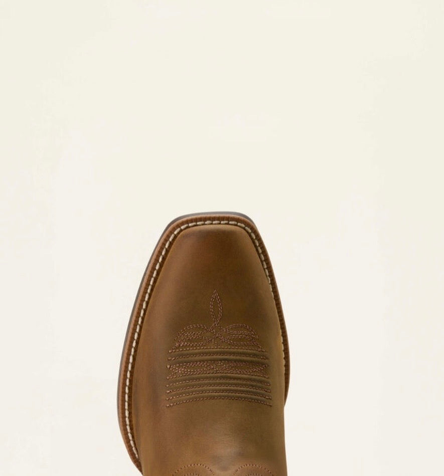 ARIAT MENS BOOT CLEARWATER VentTEK™ DISTRESSED BROWN NARROW CUTTER 10074234