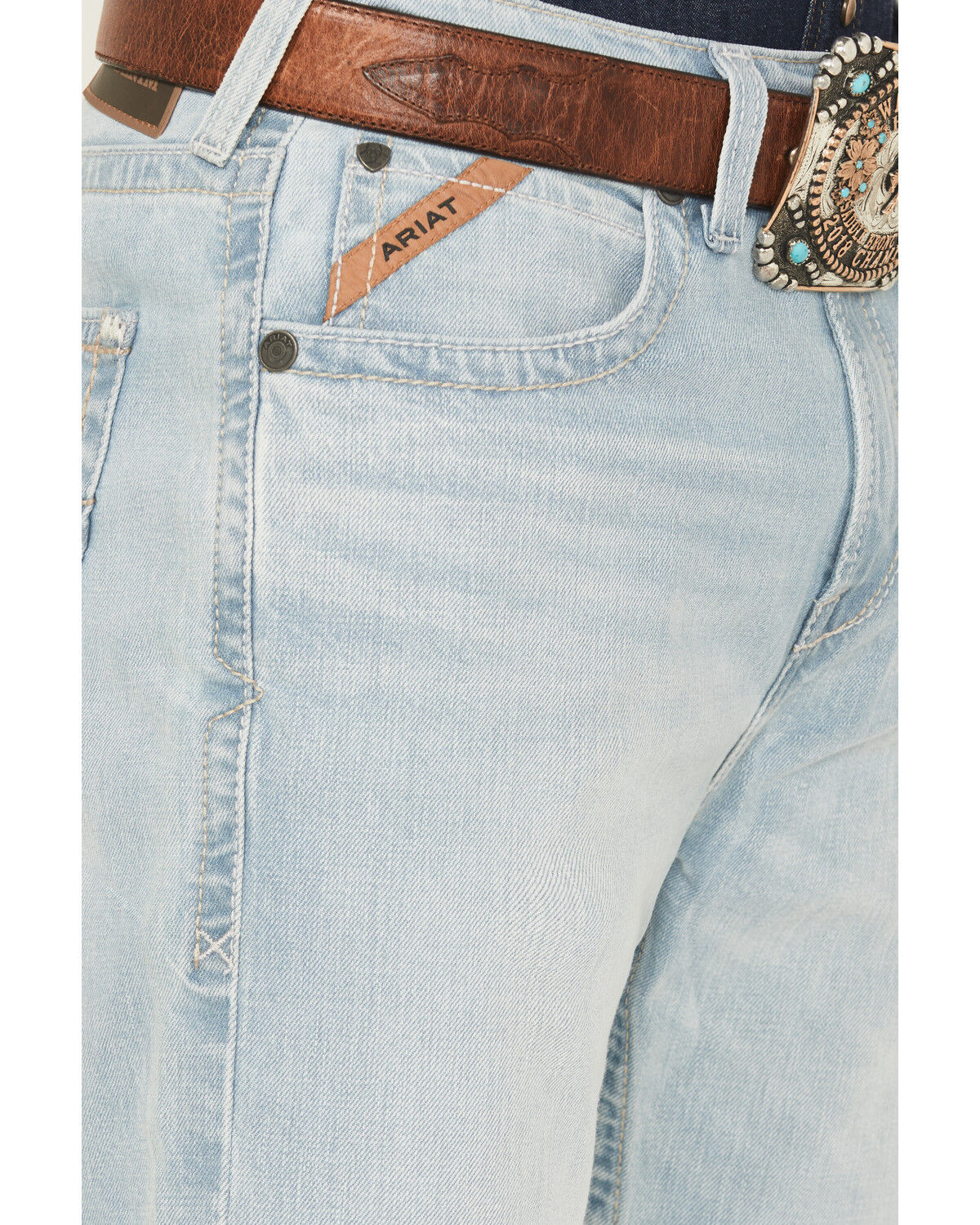 MENS M7 ARIAT SLIM FIT CLIVE 10061742 BOOT CUT JEANS