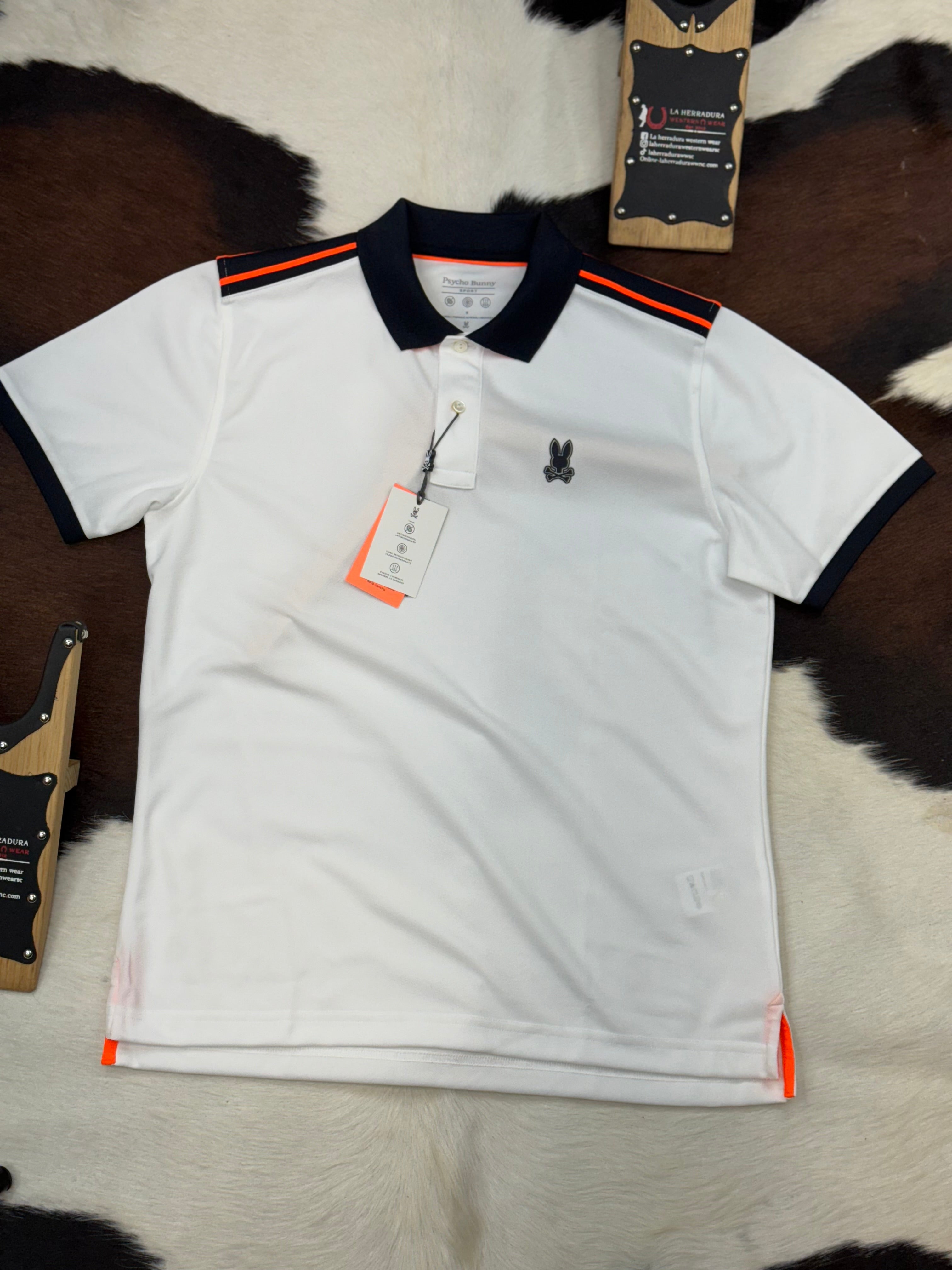 PSYCHO BUNNY LUCAS SPORT POLO