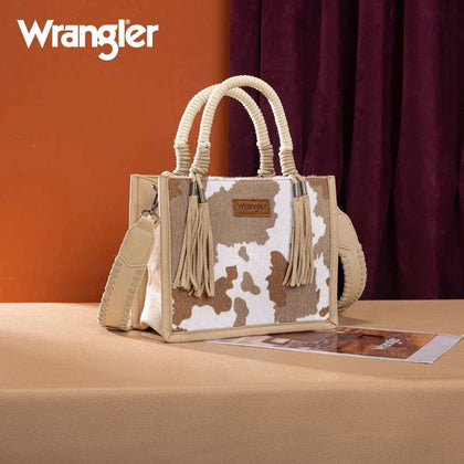 WRANGLER CUERO DE VACA CRUZADO COLOR CAMEL 8120STN