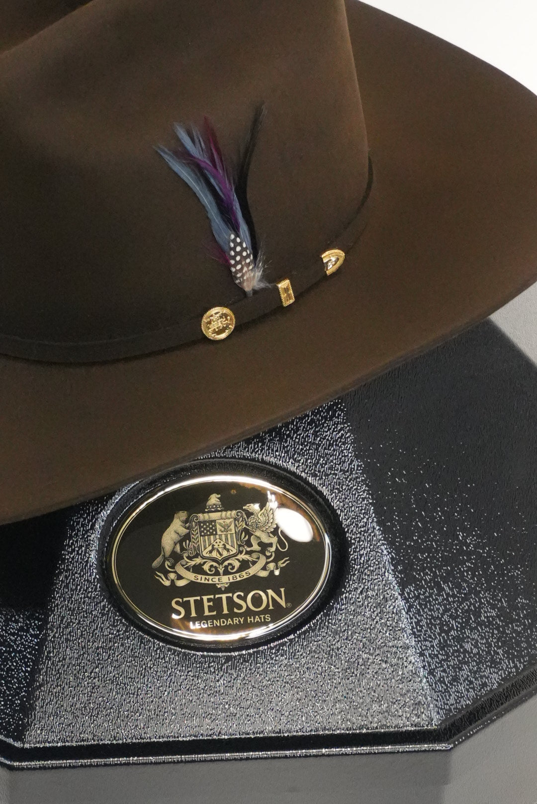 STETSON EL PRESIDENTE 100X CHOCOLATE COPA ALTA
