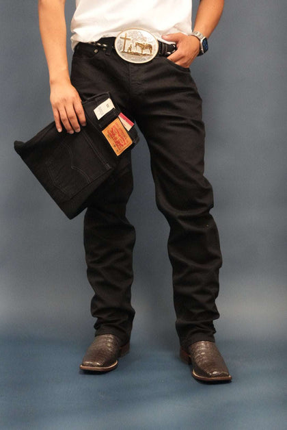 LEVI’S MENS 517 BOOTCUT BLACK JEANS 005170260