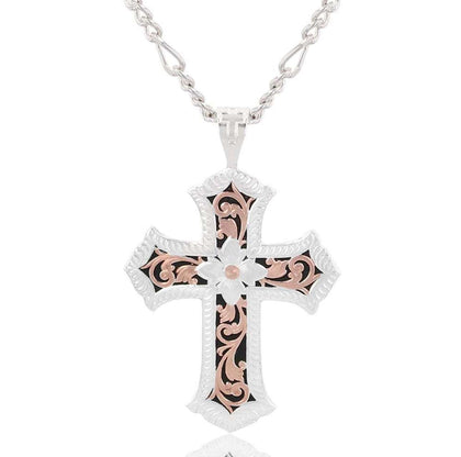 Collar con cruz de filigrana Montana Silversmith