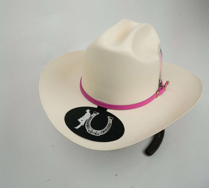 LA HERRADURA MUJER 5000X ROSAS COPA CHICA ALA 3 1/2 ESTILO SINALOA