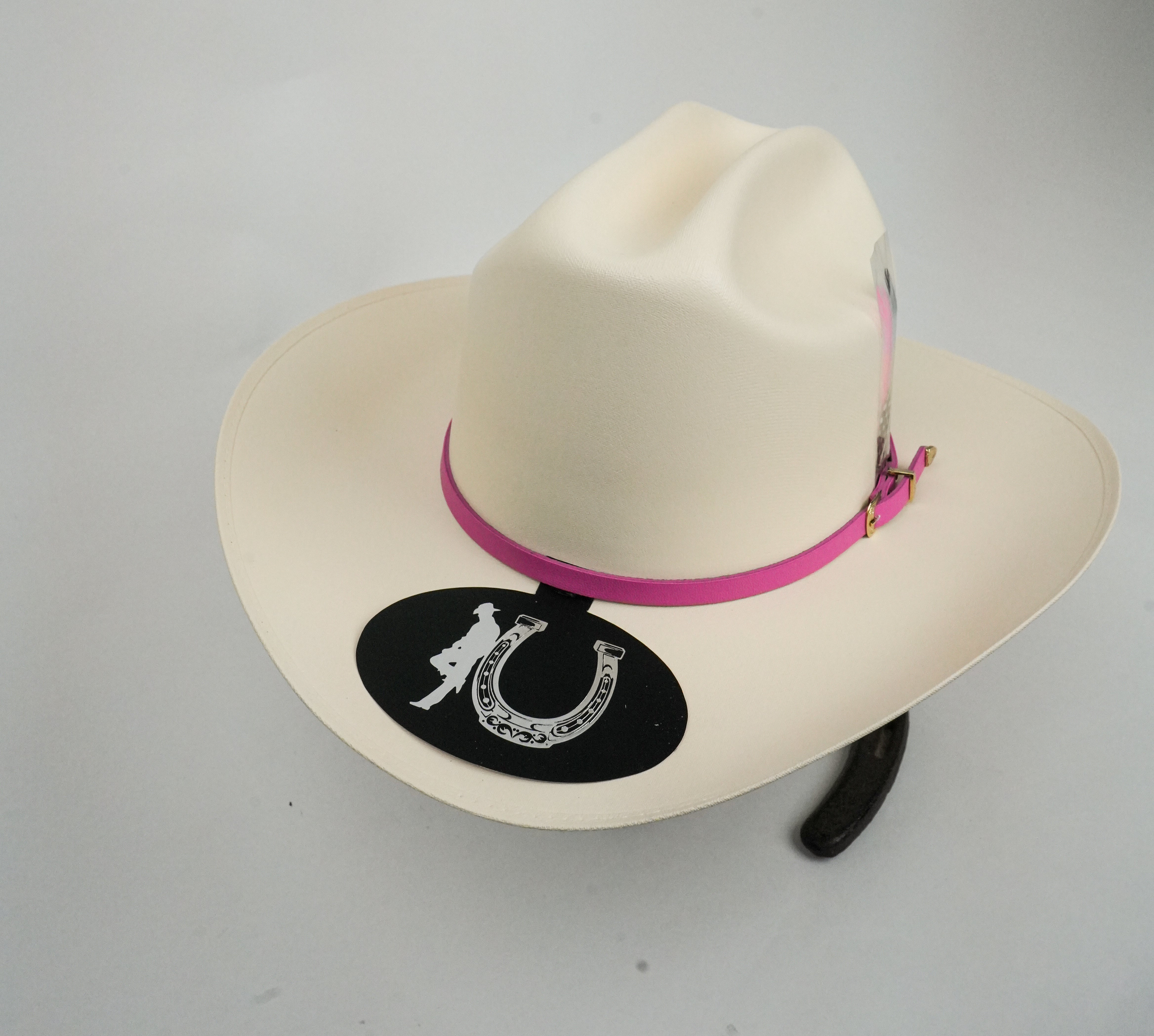 LA HERRADURA MUJER 5000X ROSAS COPA CHICA ALA 3 1/2 ESTILO SINALOA