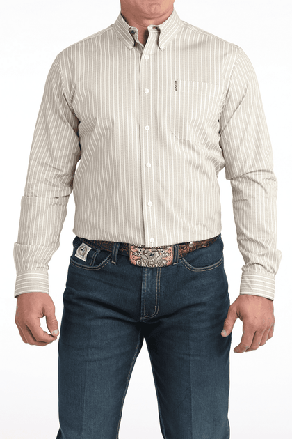 CINCH HOMBRE CORTE MODERNO LIGERAMENTE ENTALLADO MISMA LONGITUD DE MANGA CINCH MTW1347148