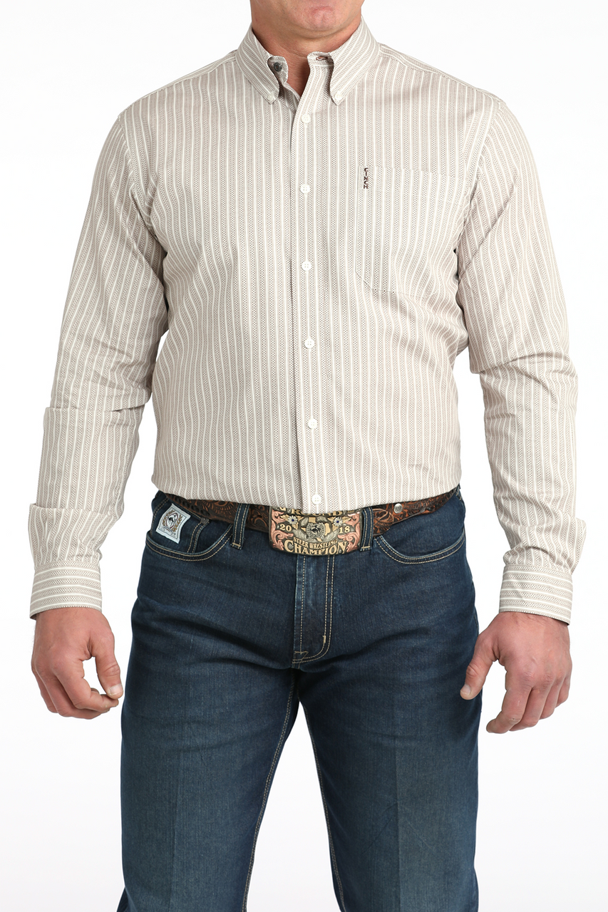 CINCH MENS MODERN FIT SLIGHTLY NARROWED BODY SAME CINCH SLEEVE LENGTH MTW1347148