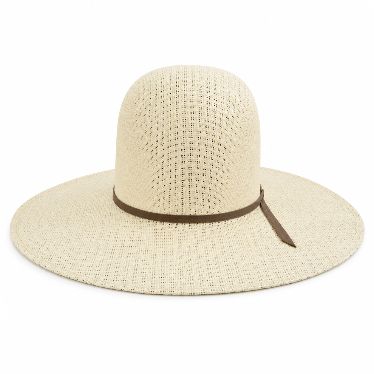 HERRADURA STRAW HAT 100X TELAR PANALITO OPEN CROWN
