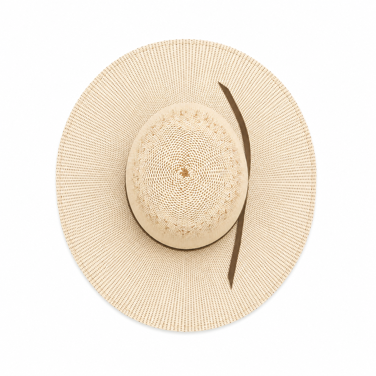 HERRADURA STRAW HAT BANGORA MENFINS OPEN CROWN
