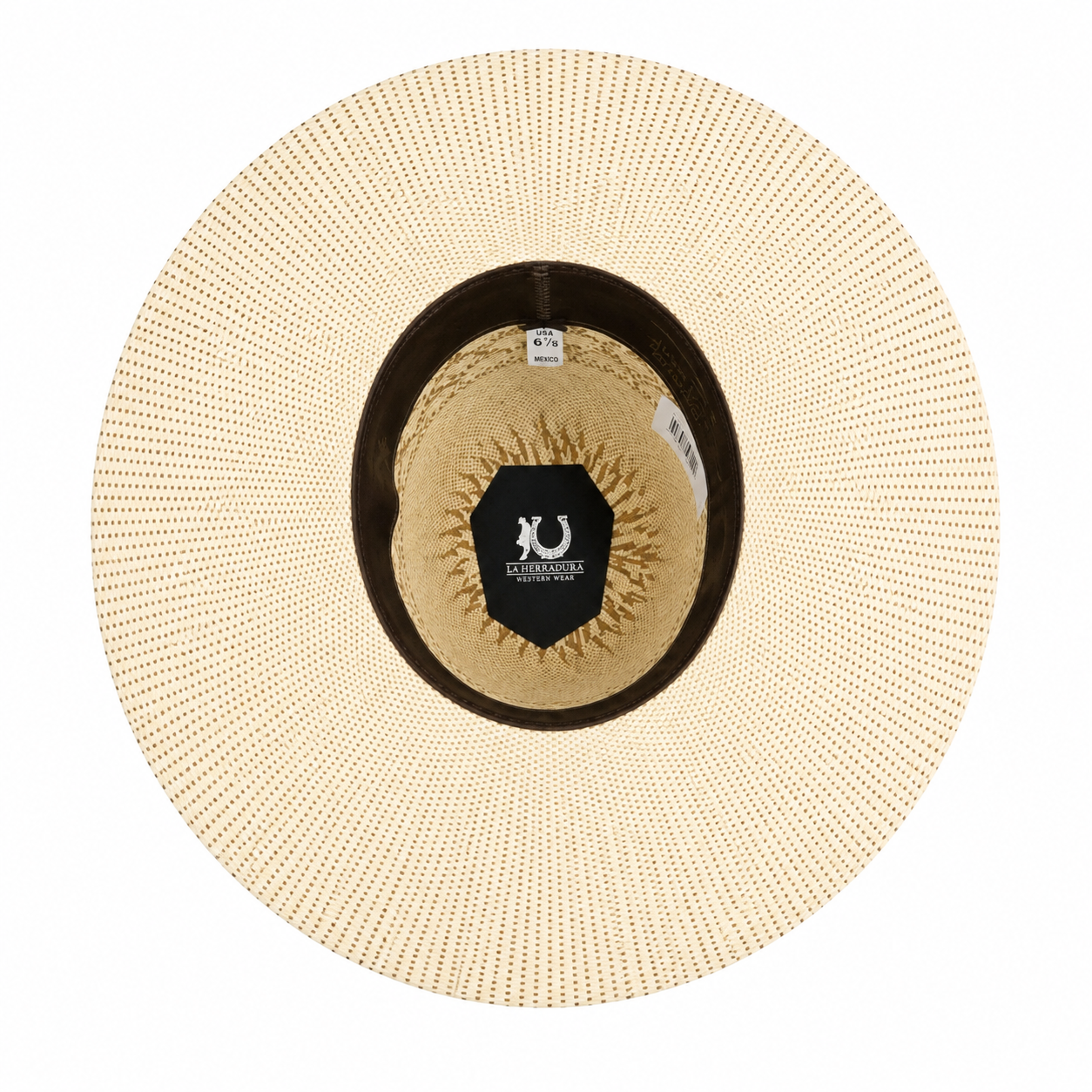 HERRADURA STRAW HAT 300X JAP X OPEN CROWN