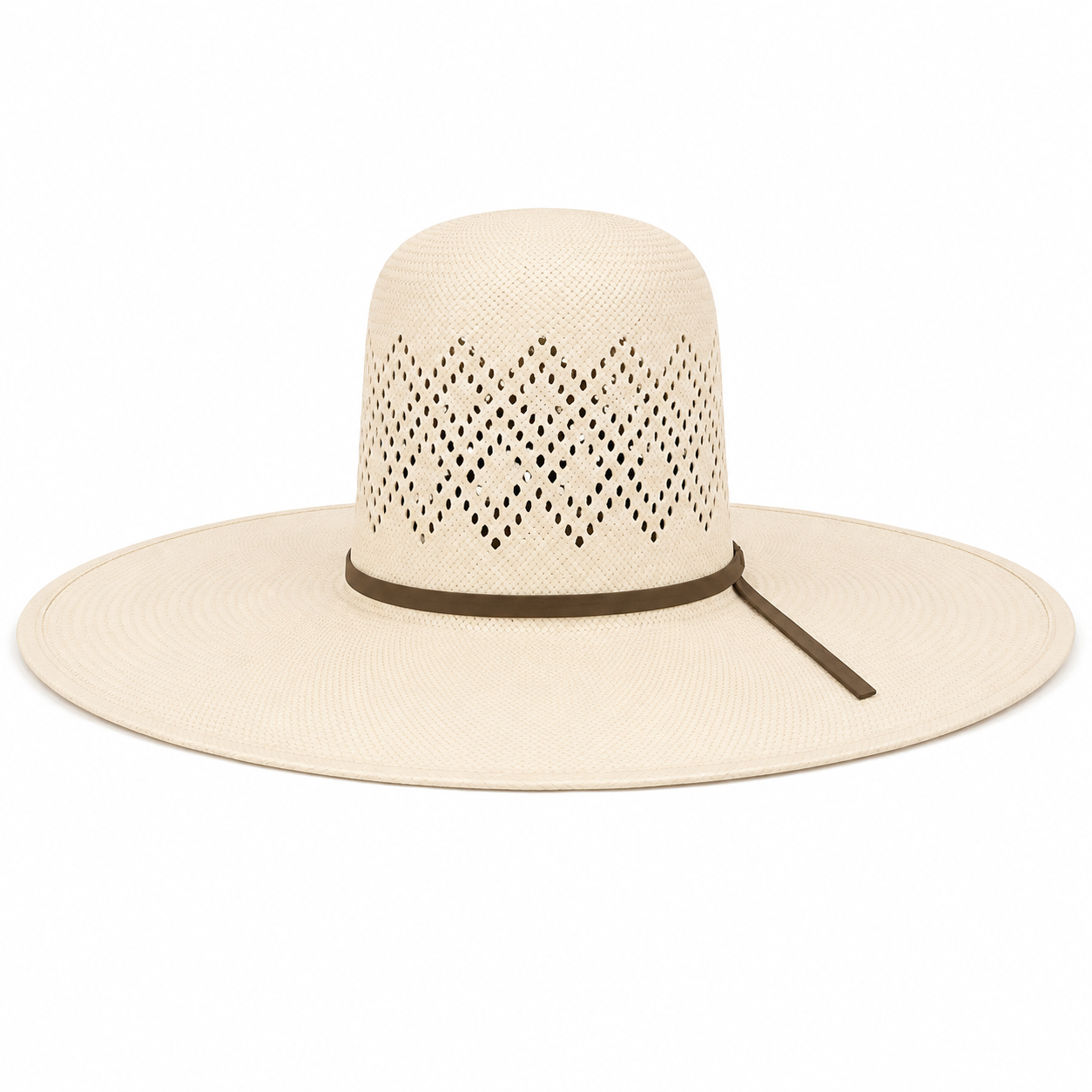 SOMBRERO DE PAJA ABIERTO 8140 AMERICAN HAT ESTILO CORONA