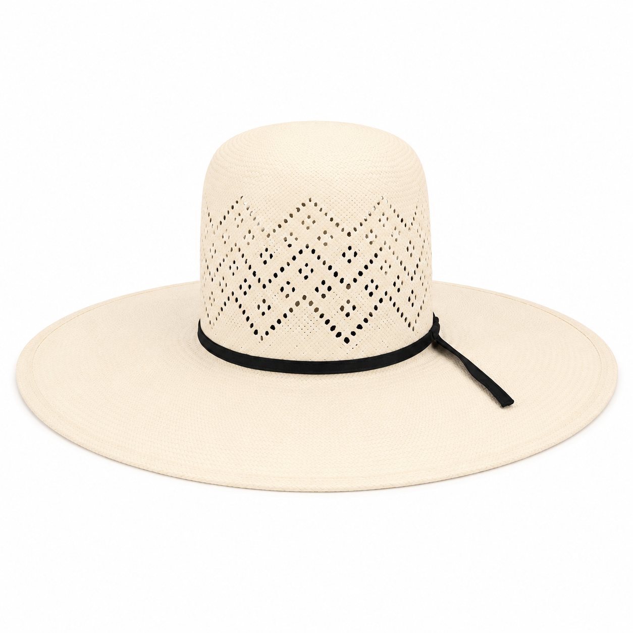 8130 AMERICAN HAT OPEN CROWN STRAW HAT STYLE