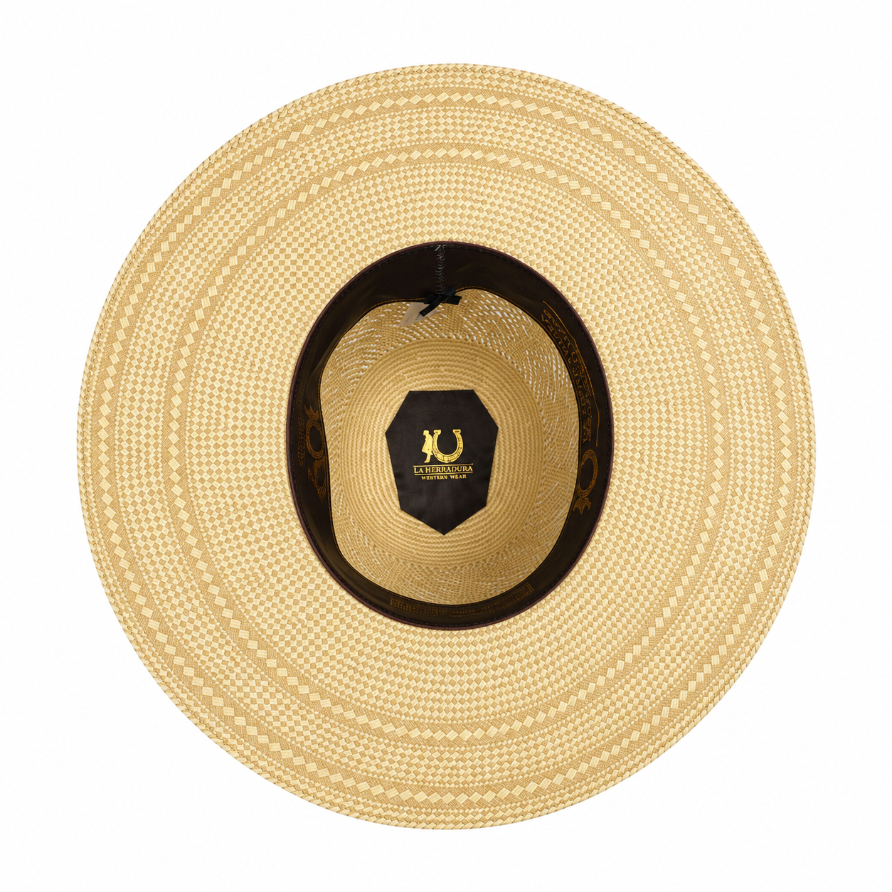 HERRADURA STRAW HAT 300x NEW JERSY BICOLOR OPEN CROWN