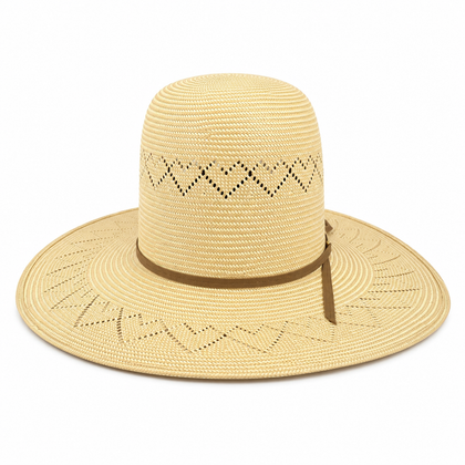 HERRADURA STRAW HAT 300X CORAZON CUADRADO OPEN CROWN
