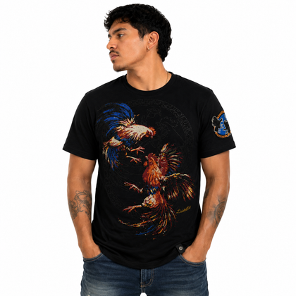 CAMISETA NEGRA LAVERITA NEGRA /GALLO LAV94782