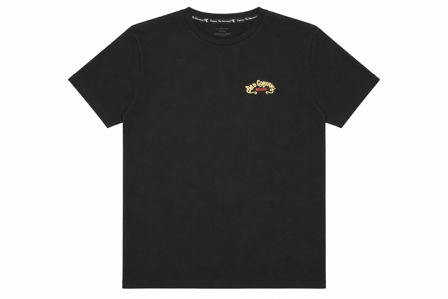 HOOEY MENS BLACK & GET WESTERN LOGO SHORT SLEEVE TSHIRT - BCT2604BK