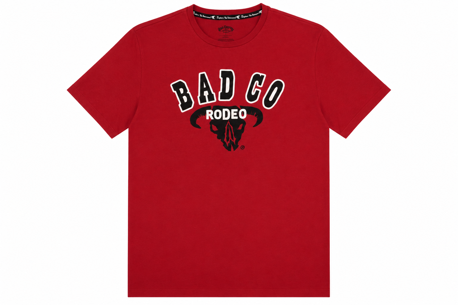 HOOEY MENS RED SHORT TSHIRT W/ BLACK & WHITE LOGO - BCT2601RD