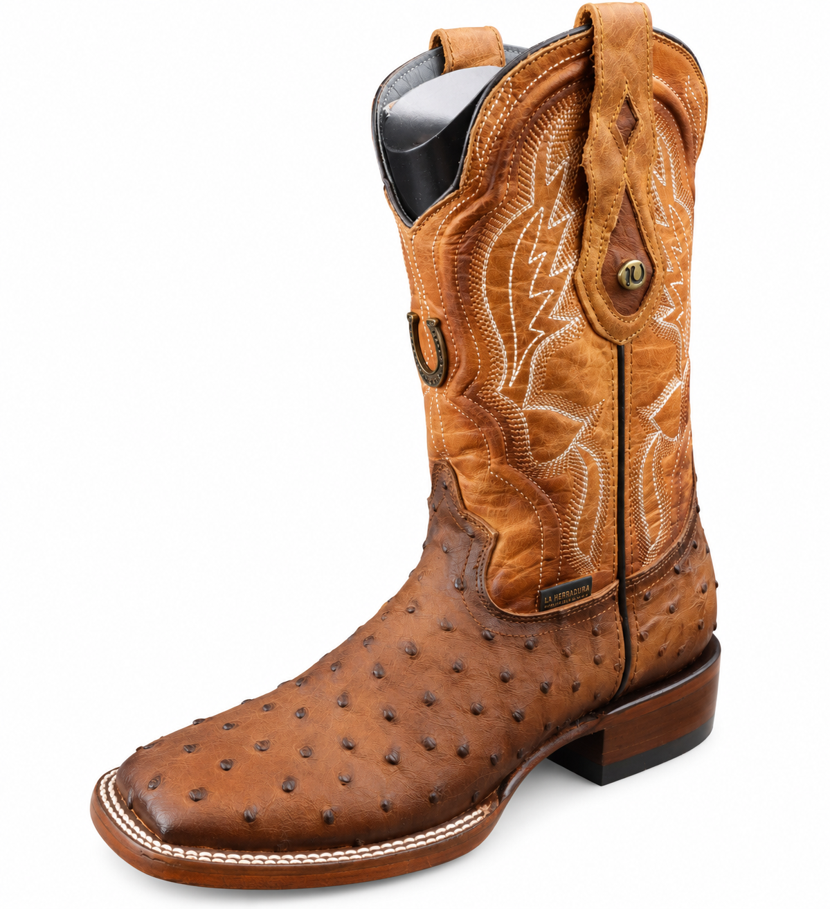 LA HERRADURA MENS DANIEL   CLON AVESTRUZ HONEY/OLDEN TAN