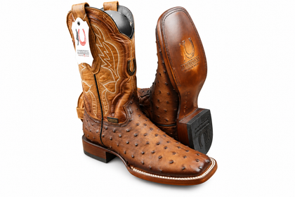 LA HERRADURA MENS DANIEL   CLON AVESTRUZ HONEY/OLDEN TAN