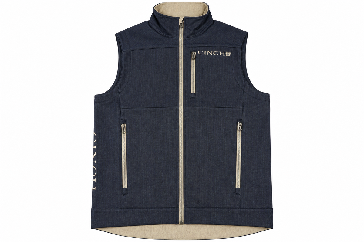 MEN’S CINCH BONDED VEST NAVY MWV1515032
