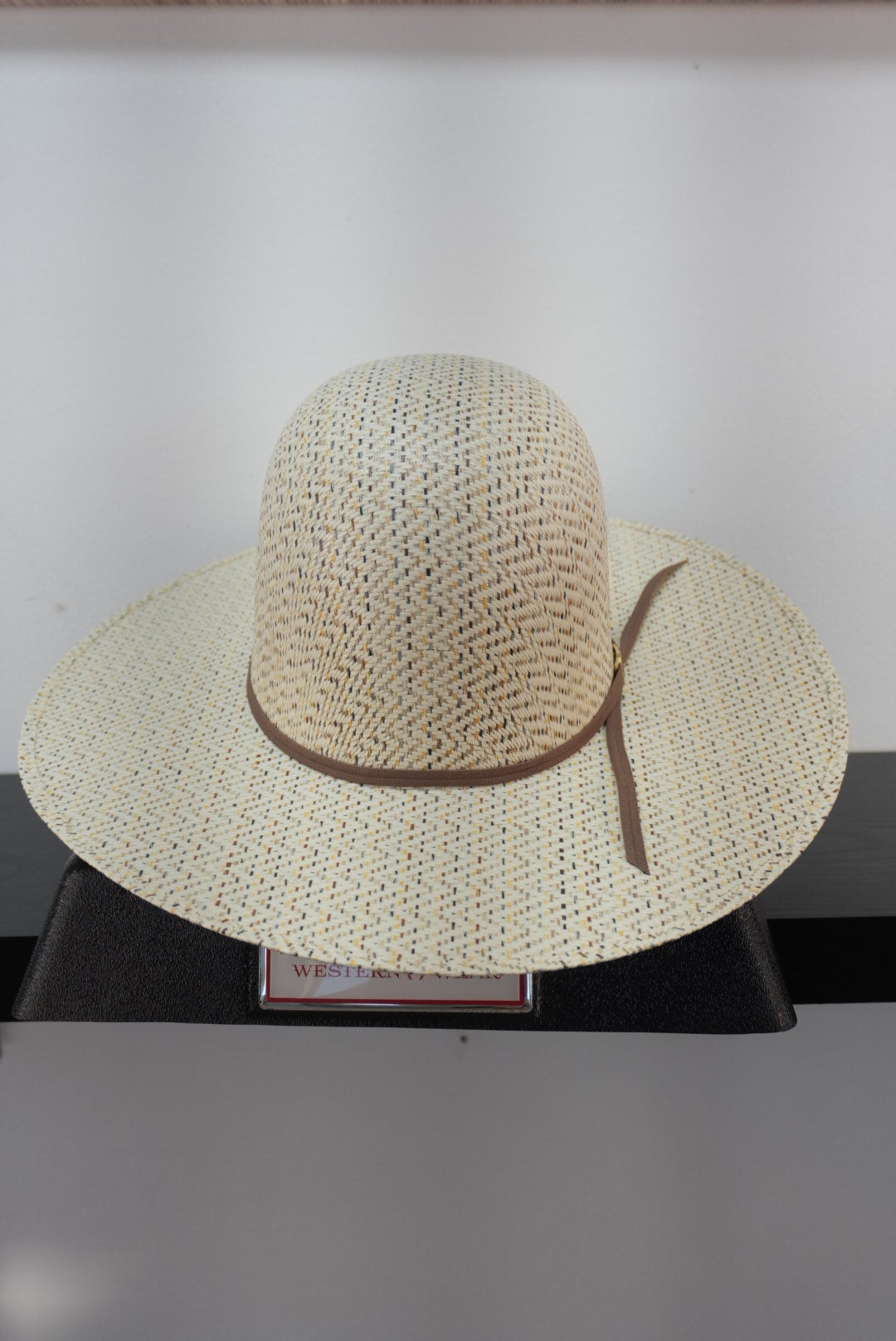 HERRADURA OPEN CROWN STRAW HAT SVO35 CHISPAS