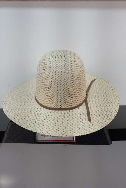 SOMBRERO DE PAJA HERRADURA DE CORONA ABIERTA SVO35 CHISPAS