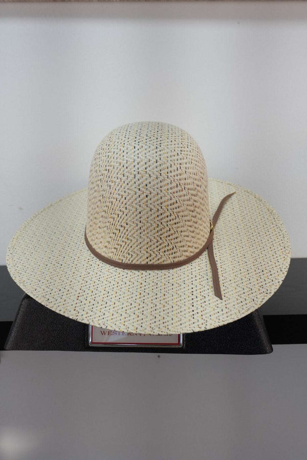 SOMBRERO DE PAJA HERRADURA DE CORONA ABIERTA SVO35 CHISPAS