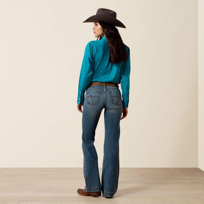 ARIAT WOMEN REVEL ULTRA STRETCH COSTA MESA PERFECT RISE TROUSER JEANS- 10080871