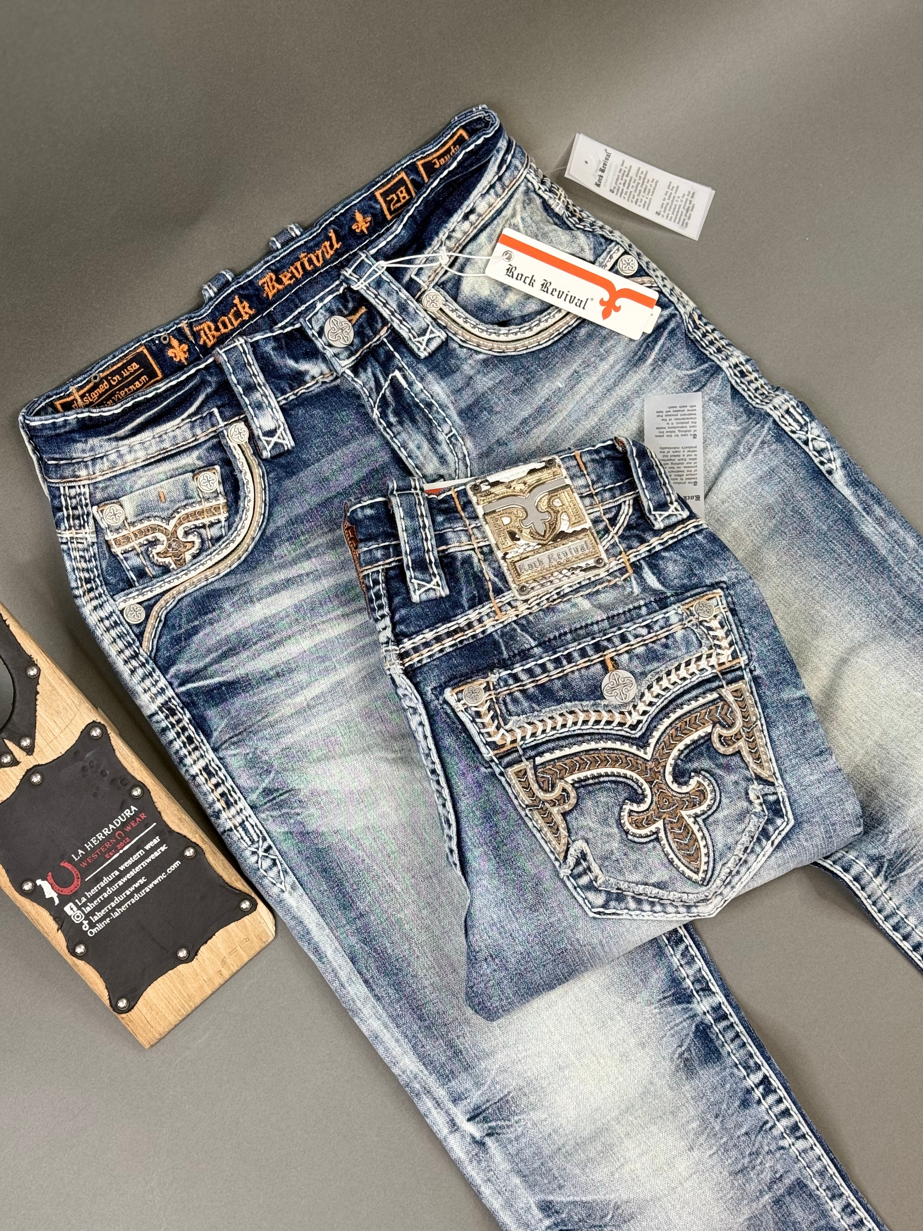 Revival Mens Jeans Jaydy Straight