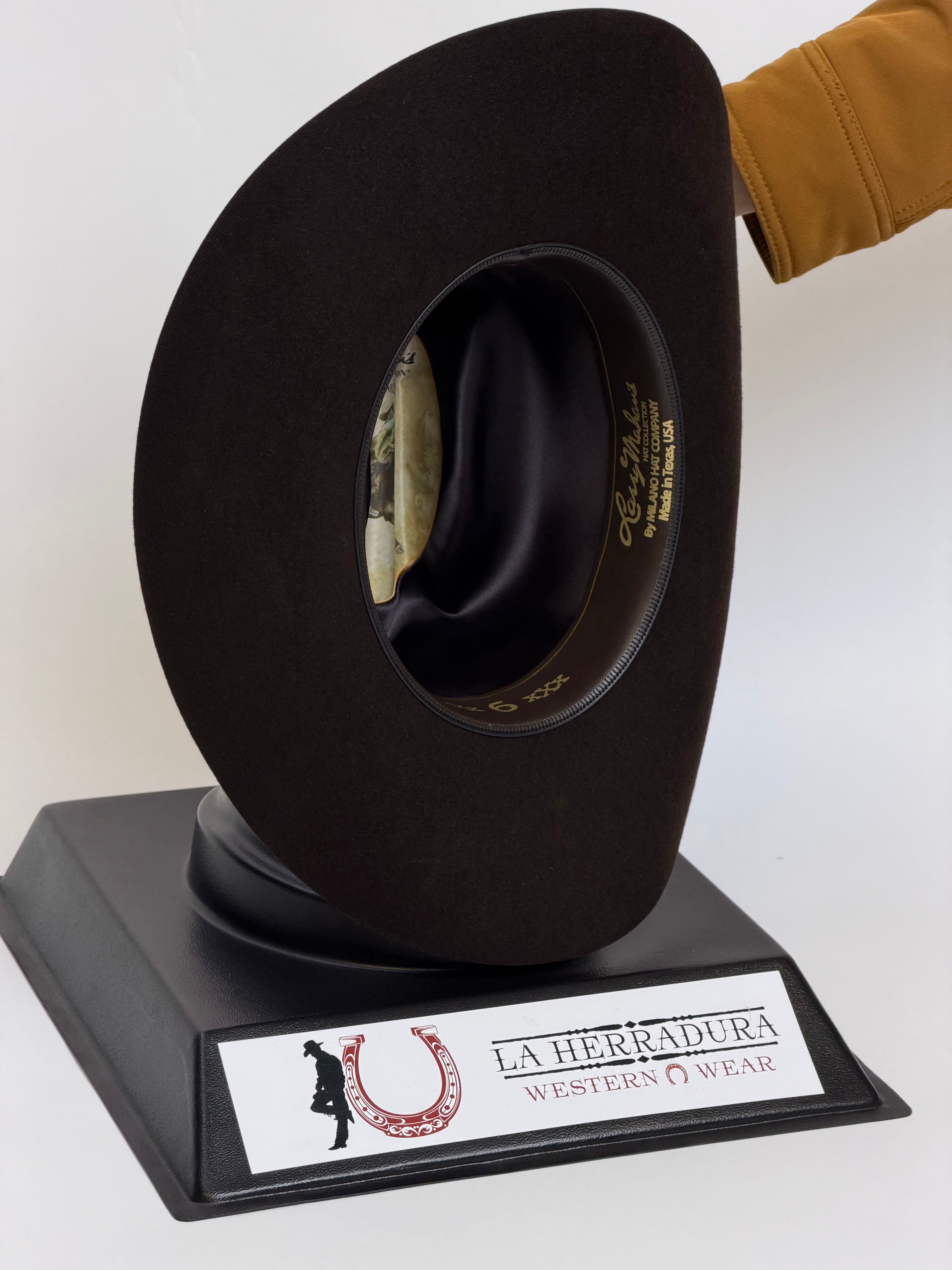 LARRY MAHAN´S 6X GORRAS COYBOY NEGRAS REALES