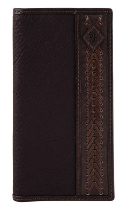 RED DIRT DARK BROWN WOVEN RODEO WALLET- 2510138761