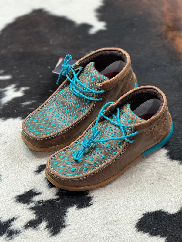 ZAPATOS TWISTED X CASUALES BROWN TURQUOISE