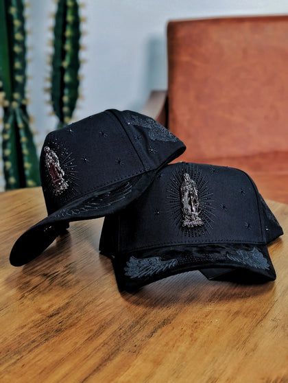 KEVIN HATS GUADALUPANA BLACK