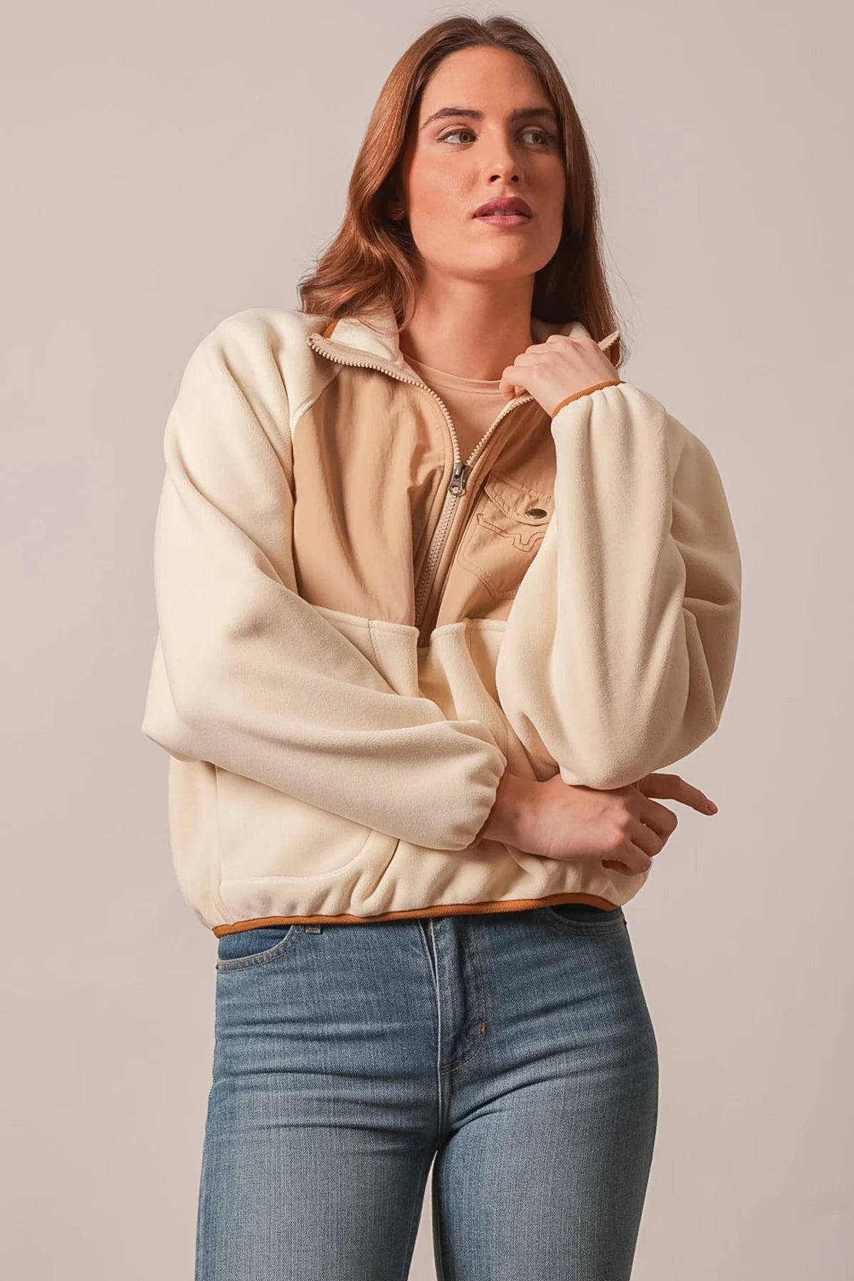 KIMES RANCH WOMENS INDIE NATURAL JACKET