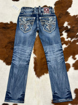 Rock Revival Mens Jeans in Style Kelsey straight