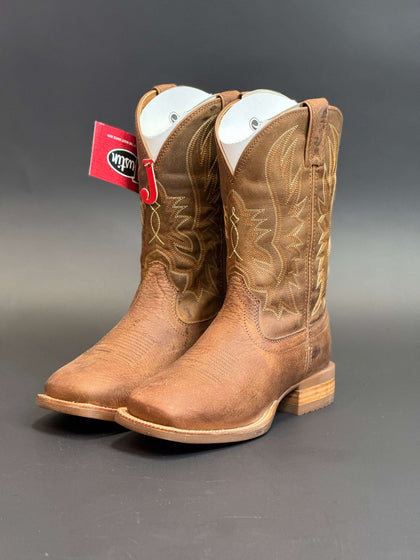JUSTIN RUSTLE CHESTNUT BROWN COWHIDE #OL7331