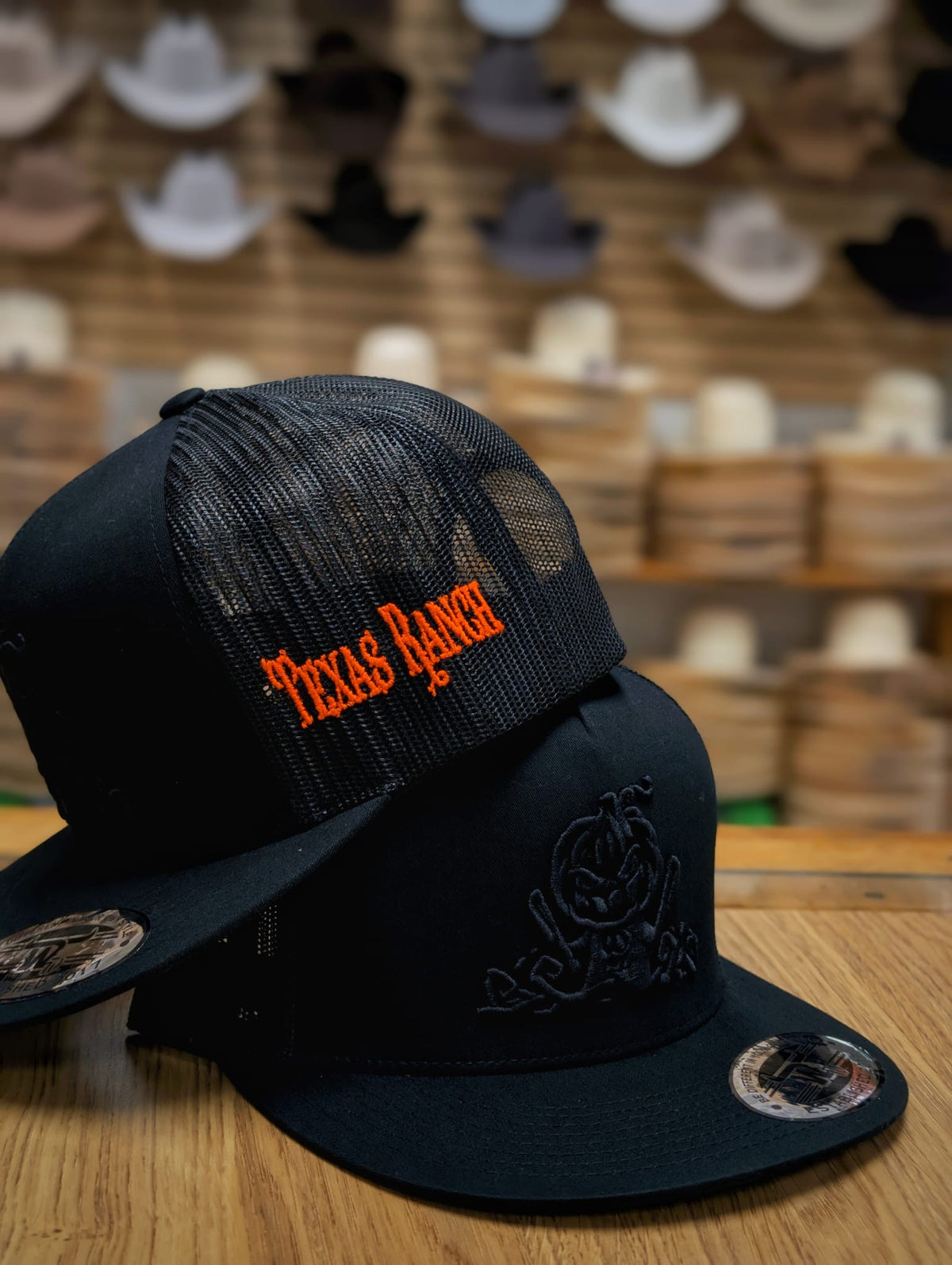 TEXAS RANCH BAR HARBOR FLAT BILL SNAPBACK CAP