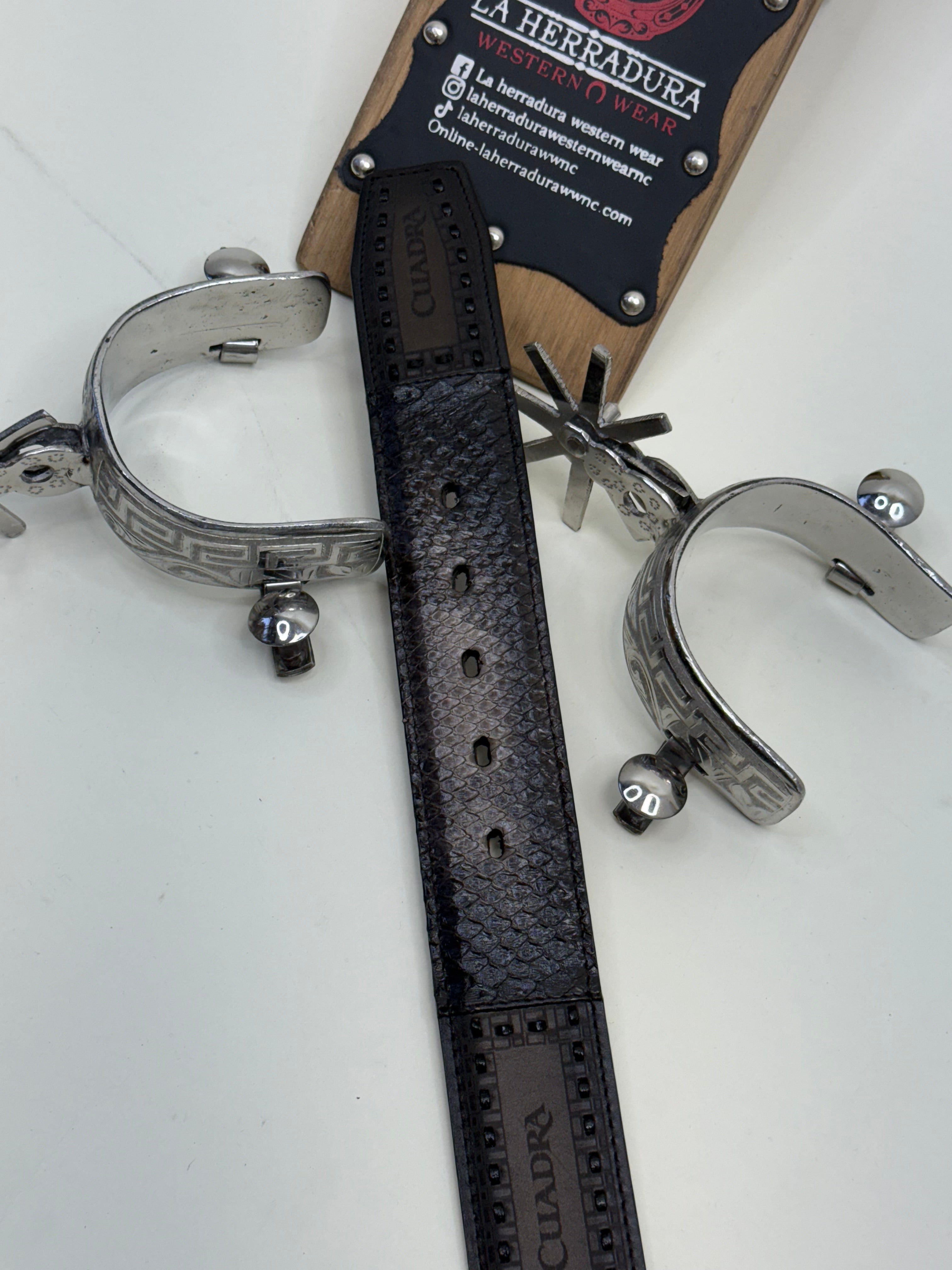 CUADRA PITON BELLY VERONA BELT