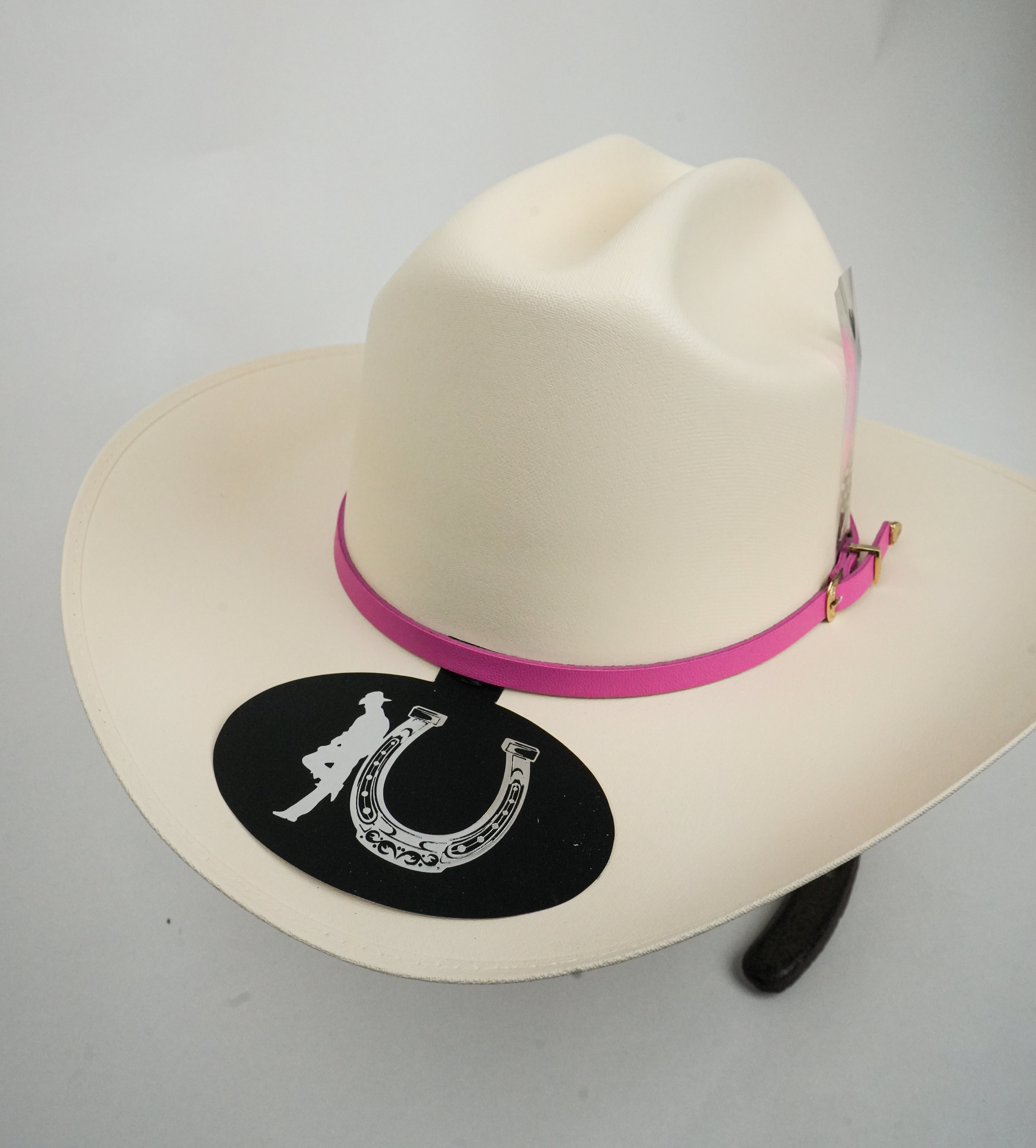LA HERRADURA MUJER 5000X ROSAS COPA CHICA ALA 3 1/2 ESTILO SINALOA