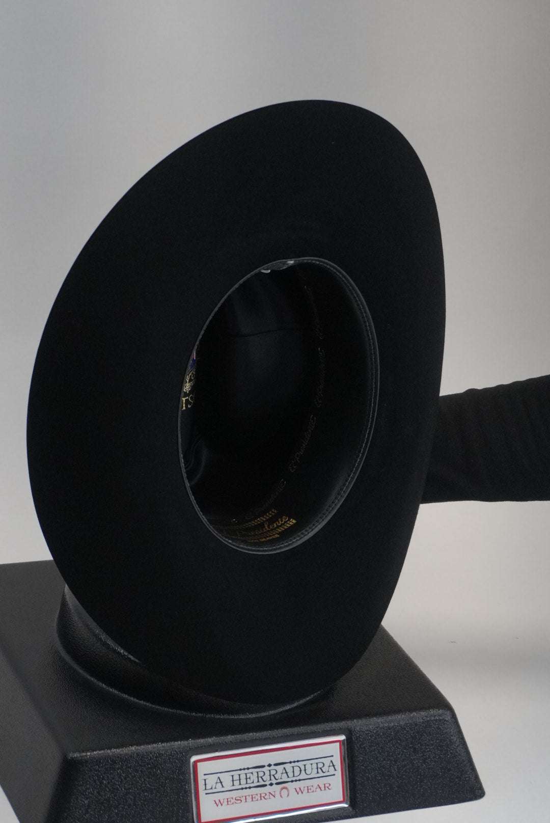 STETSON EL PRESIDENTE 100X BLACK/NEGRO COPA ALTA Laherradurawwnc.com
