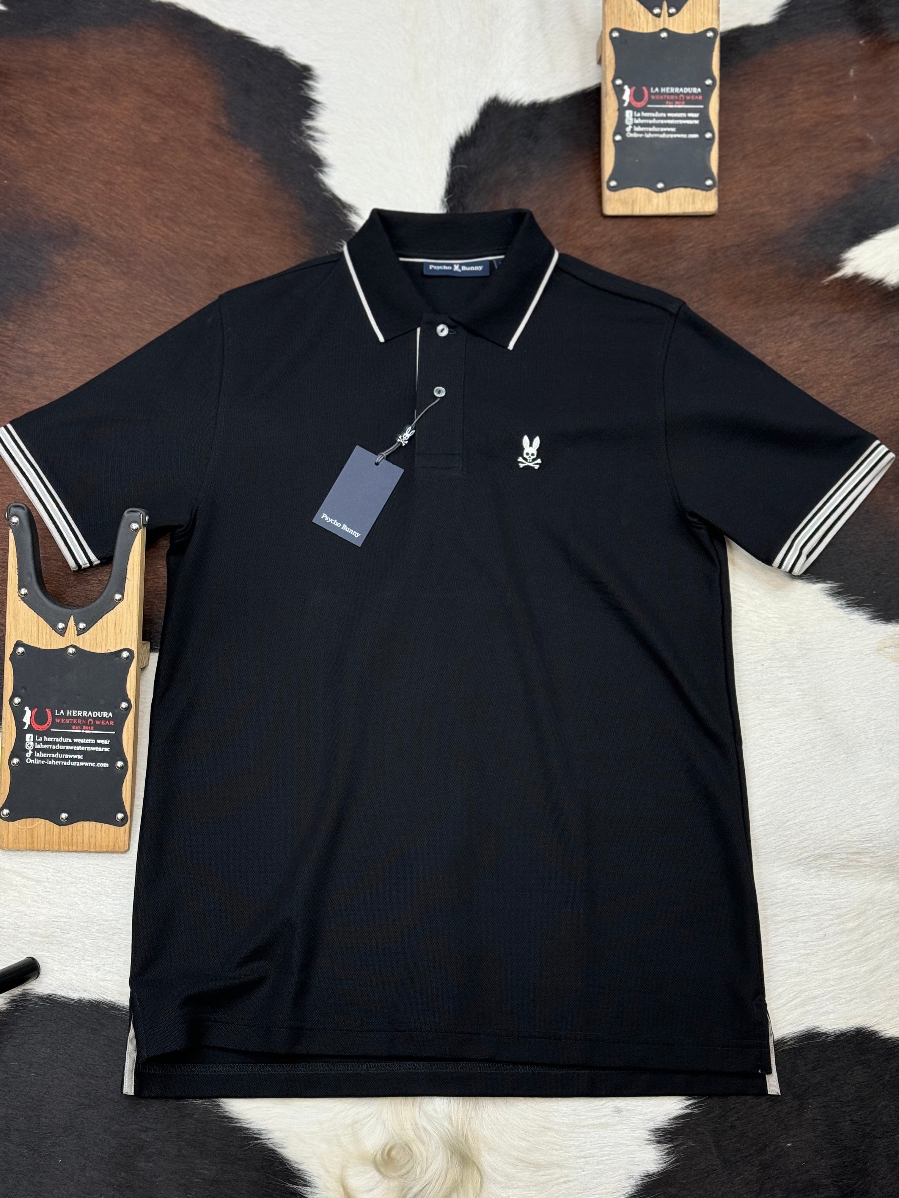 PSYCHO BUNNY CABRIDGE PIQUE POLO