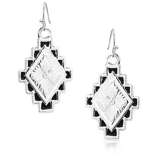 Montana Silversmith Southwest Diamond Earrings