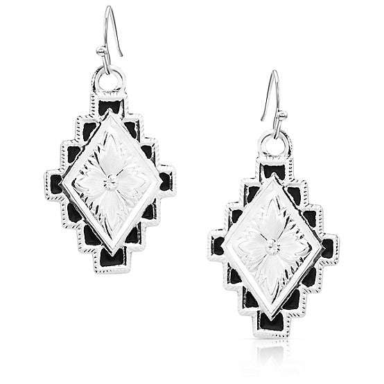 Montana Silversmith Southwest Diamond Earrings ER5987NK